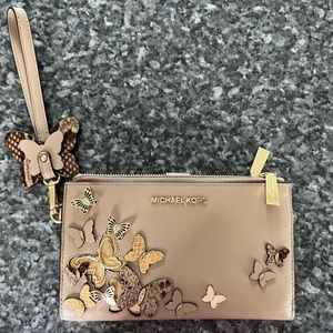 Michael Kors Adele Butterfly Embellished Wallet